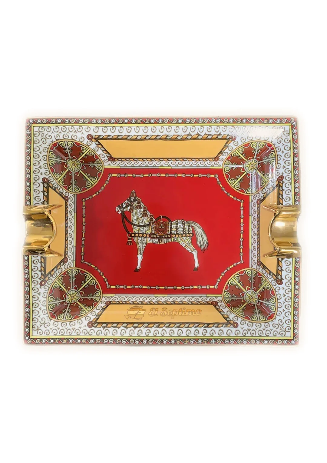 El Septimo Horse Ashtray - Safari Collection - Image 3