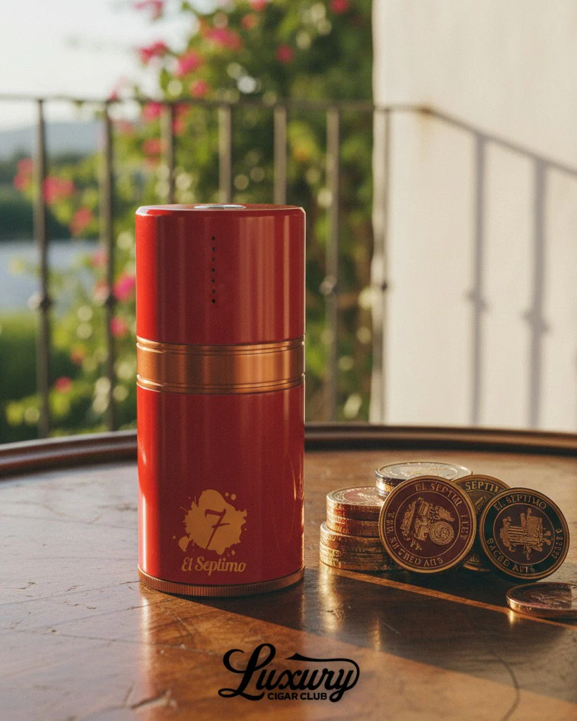 El Septimo Large Travel Humidor - Image 5