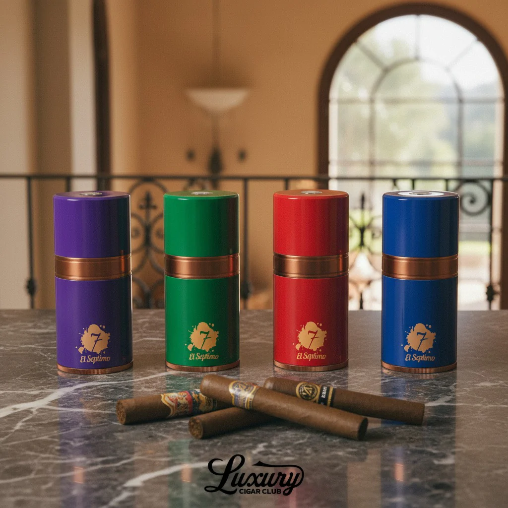 El Septimo Large Travel Humidor - Image 6