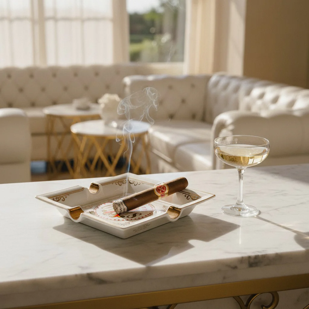 Opus X Society White Series Ashtray - Image 7